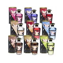 Shunga - melegítő hatású masszázsolaj - karamell (100ml) - Bio és natúr intim termékek