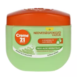  Creme21 nedvességfokozó hidratáló vazelin e-vitaminnal és aloe verával 100 ml