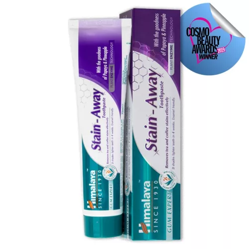 Himalaya herbals fogkrém stain away fogfehérítő 75 ml - Bio és natúr kozmetikumok