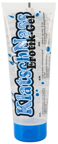 KlatschNass - hyaluronos vízbázisú síkosító (240 ml) - Bio és natúr intim termékek