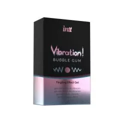 Intt Vibration! - folyékony vibrátor - rágógumi (15ml) - Bio és natúr intim termékek