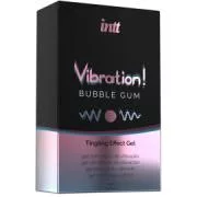 Intt Vibration! - folyékony vibrátor - rágógumi (15ml) - Bio és natúr intim termékek