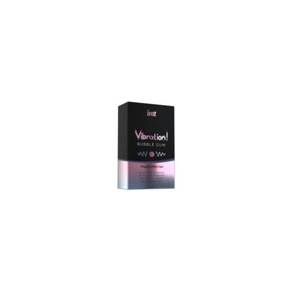 Intt Vibration! - folyékony vibrátor - rágógumi (15ml)