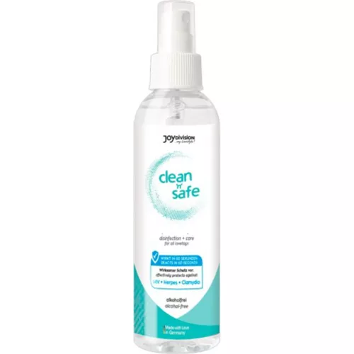 JoyDivision Clean Safe - fertőtlenítő spray (200ml) - Bio és natúr intim termékek