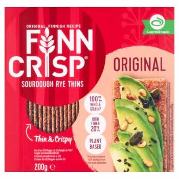 FINN CRISP ROZSKENYÉR VÉKONY NATÚR - Bio és natúr élelmiszerek
