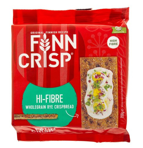 Finn Crisp hi-fibre ropogós kenyér rozskorpával 200 g - Bio és natúr élelmiszerek