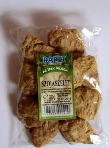 Rapet szójaszelet 100 g - Bio és natúr élelmiszerek