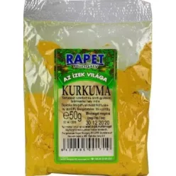 Rapet kurkuma 50 g - Bio és natúr élelmiszerek