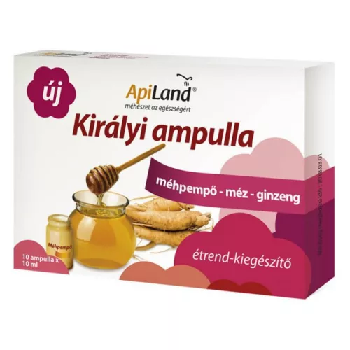 Apiland királyi ampulla 10 db - Bio és natúr élelmiszerek