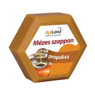 Apiland méz és propoliszos szappan 100 g - Bio és natúr kozmetikumok
