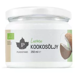 Puhdistamo Extra-neitsyt kookosöljy 250 ml extra szűz bio kókuszolaj - 