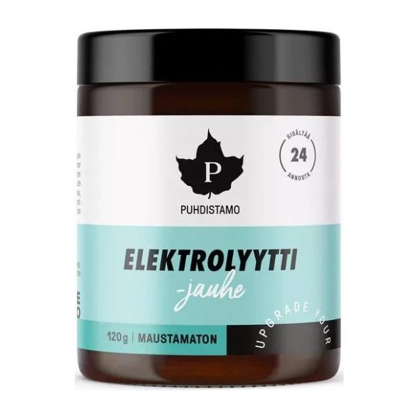 Puhdistamo Elektrolit 120g ízesítetlen italpor