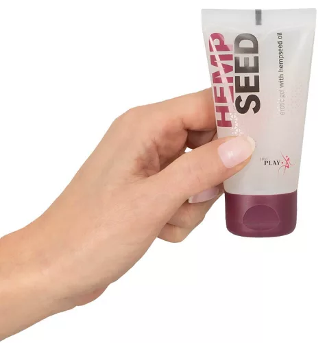 Just Play Hemp Seed - vízbázisú vegán síkosító (50 ml) - Bio és natúr intim termékek