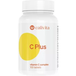 CaliVita C Plus tabletta C-vitamin-komplex 100db - Bio és natúr étrendkiegészítők