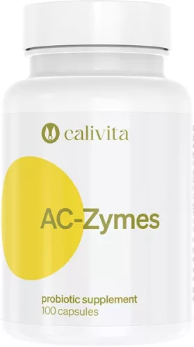 CaliVita AC-Zymes kapszula Probiotikum 100db - Bio és natúr étrendkiegészítők
