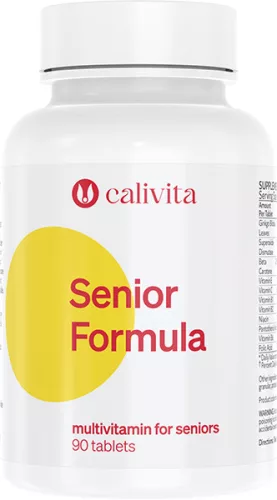 CaliVita Senior Formula tabletta Multivitamin időseknek 90 db - Bio és natúr étrendkiegészítők
