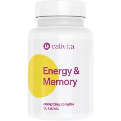 CaliVita Energy & Memory tabletta Energianövelő 90 db - Bio és natúr étrendkiegészítők