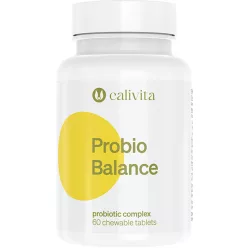 CaliVita Probio Balance rágótabletta Pro- és prebiotikumok 60 db - Bio és natúr étrendkiegészítők