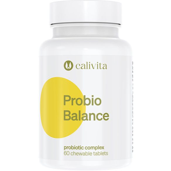 CaliVita Probio Balance rágótabletta Pro- és prebiotikumok 60 db