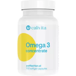 CaliVita Omega 3 Concentrate lágyzselatin-kapszula)Omega-3 koncentrátum 100db - Bio és natúr étrendkiegészítők