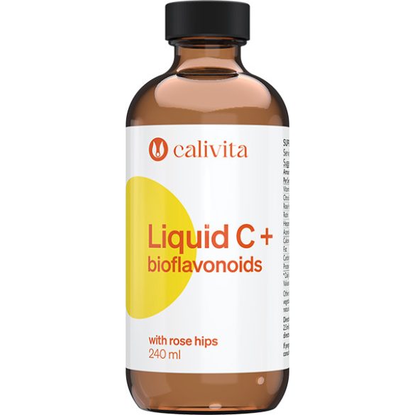CaliVita Liquid C + Bioflavonoids and Rose Hips Folyékony C-vitamin 240 ml