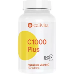 CaliVita C 1000 Plus tabletta Megadózisú C-vitamin 100db - Bio és natúr étrendkiegészítők