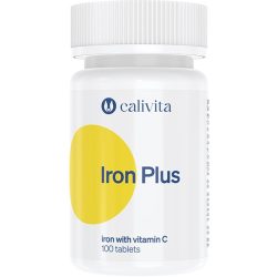 CaliVita Iron Plus tabletta Vas C-vitaminnal 100db
