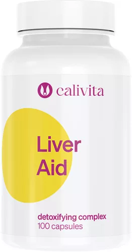 CaliVita Liver Aid kapszula Májvédő készítmény 100db - Bio és natúr étrendkiegészítők