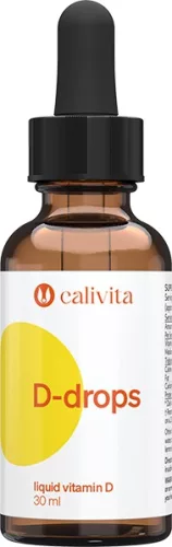 CaliVita D-drops D3-vitamin-cseppek 30 ml - Bio és natúr étrendkiegészítők