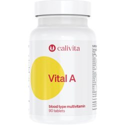   CaliVita Vital A tabletta Multivitamin A-vércsoportúaknak 90 db