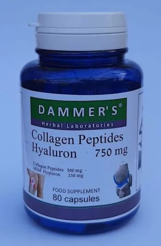Dammer s kollagén+hyaluron kapszula 80 db - Bio és natúr étrendkiegészítők