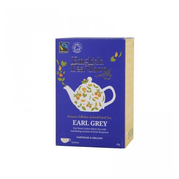 Ets bio earl grey tea 20x2 g 40 g