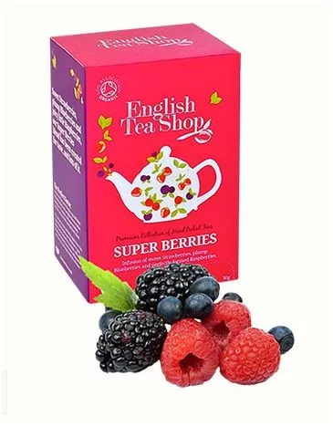Ets bio szuper bogyós tea 20x2 g  40 g - Bio és natúr élelmiszerek
