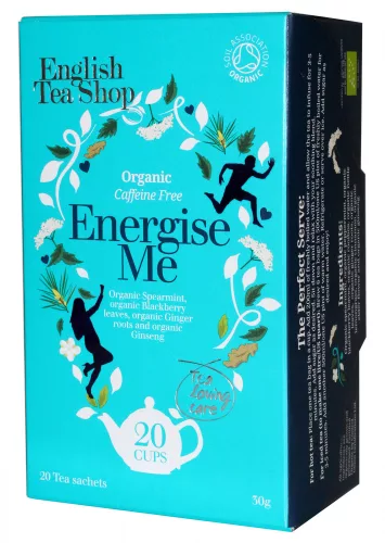 Ets wellness bio tea energise me koffein mentes 20x1.5g 30 g - Bio és natúr élelmiszerek
