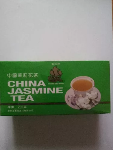 Big Star kínai szálas zöld tea jázminos 200 g - Bio és natúr élelmiszerek