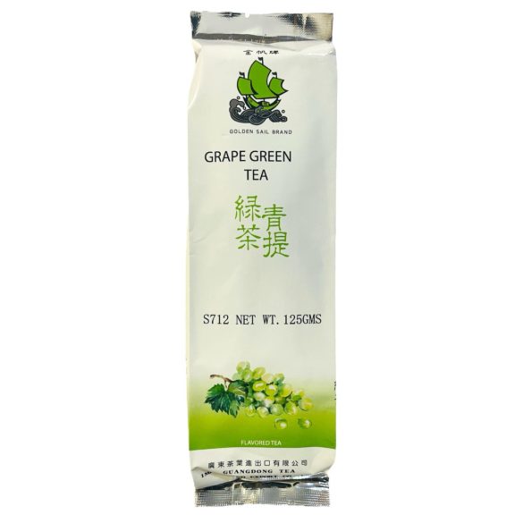 GOLDEN SAIL ZÖLD TEA SZŐLŐ SZÁLAS 100G