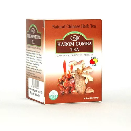 Big Star három gomba tea 20x2 g 40 g - Bio és natúr élelmiszerek