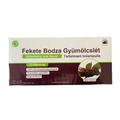 SUN MOON IVÓAMPULLA FEKETE BODZA - Bio és natúr étrendkiegészítők