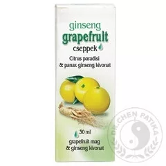 Dr.chen grapefruit cseppek ginsenggel 30 ml - Bio és natúr étrendkiegészítők