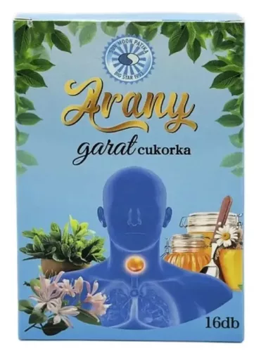 Sun Moon arany garat torokcukorka 16 db – Megfázás, légutak