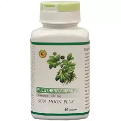 SUN MOON ELEUTHERO GINSENG GYÖKÉR KAPSZ. - Bio és natúr étrendkiegészítők