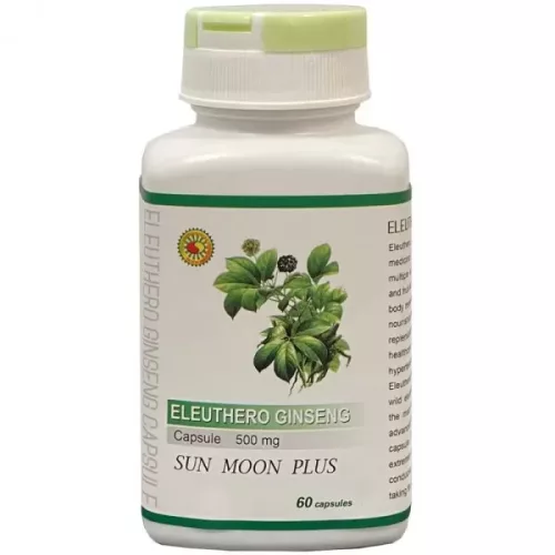 SUN MOON ELEUTHERO GINSENG GYÖKÉR KAPSZ. - Bio és natúr étrendkiegészítők