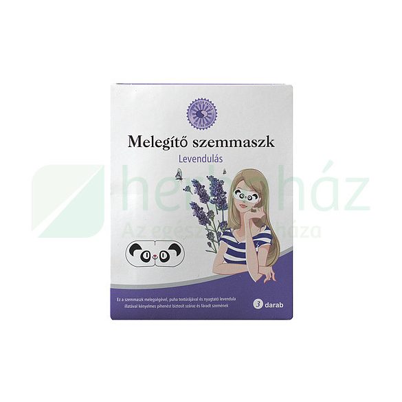 Sun Moon Melegítő Szemmaszk Levendula 3Db