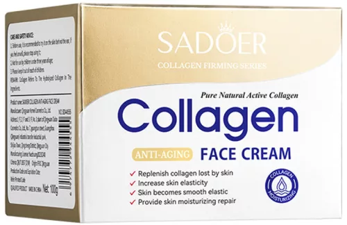 Sadoer anti-aging kollagénes azonnali bőrfeszesítő arckrém 100 g - 