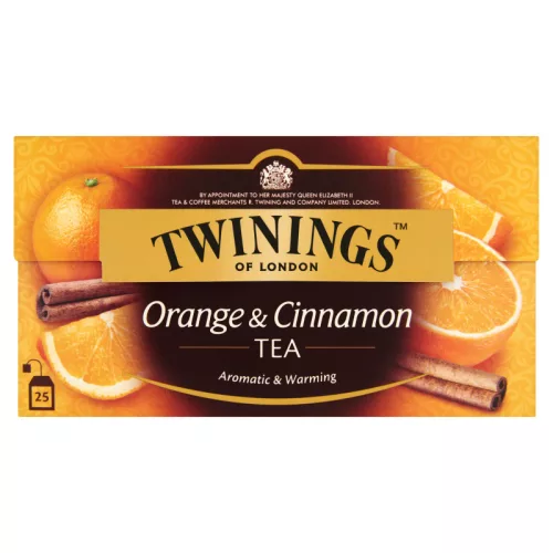 Twinings narancs-fahéj tea 25x2 g 50 g - Bio és natúr élelmiszerek