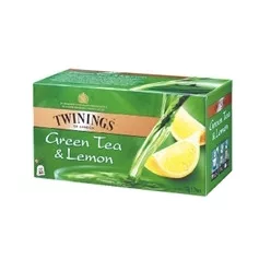 Twinings zöldtea citrommal 25x1,6 g 40 g - Bio és natúr élelmiszerek