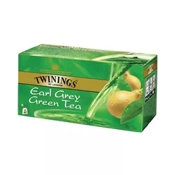 Twinings earl grey zöld tea 25x1,6 g 40 g - Bio és natúr élelmiszerek