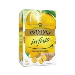 Twinings citrom és gyömbér herbatea 40 g - Bio és natúr élelmiszerek