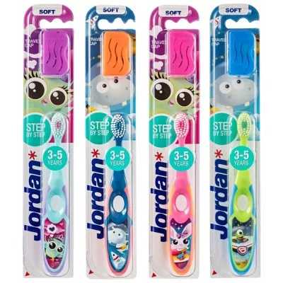 Jordan fogkefe gyerek step 2 /3-5/ - Bio és natúr kozmetikumok
