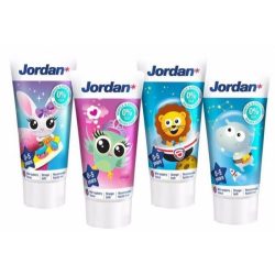 Jordan gyermek fogkrém 0-5 évesek számára 50 ml